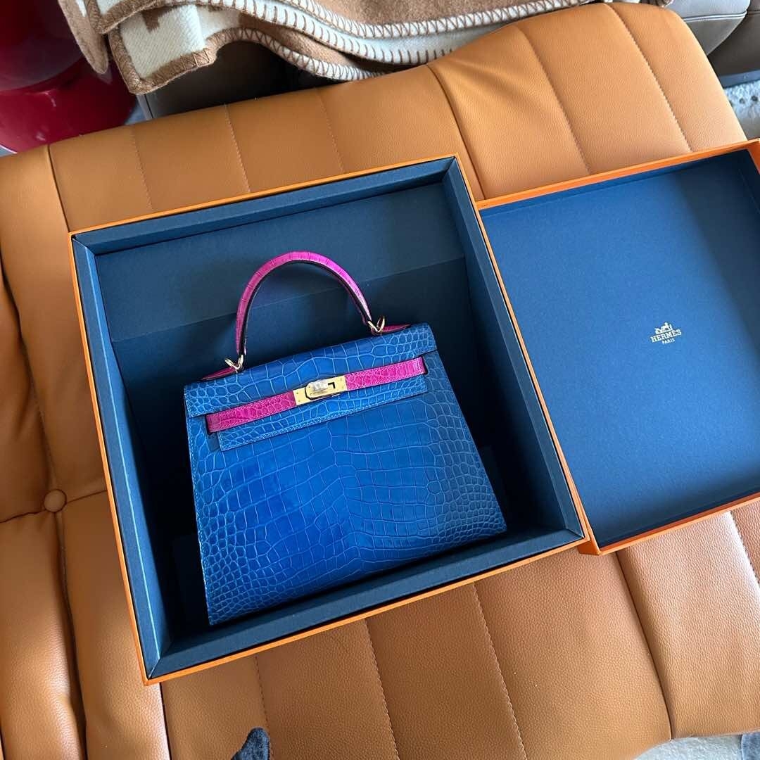 Hermes Kelly crocodile 2
