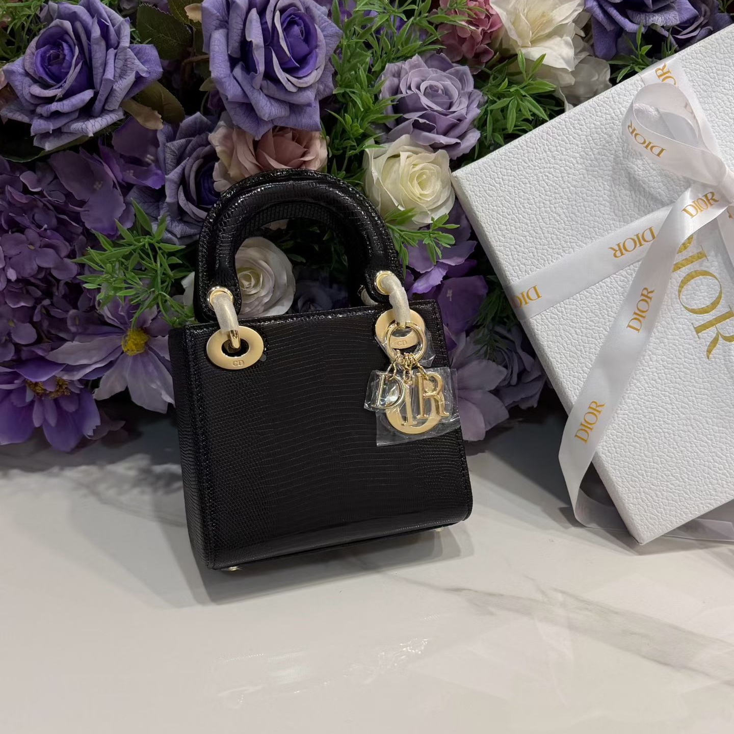 디올 레이디 디올 미니 백