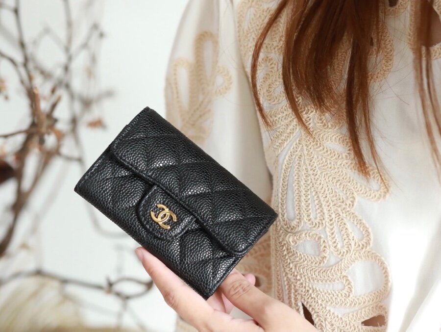 chanel card wallet 4
