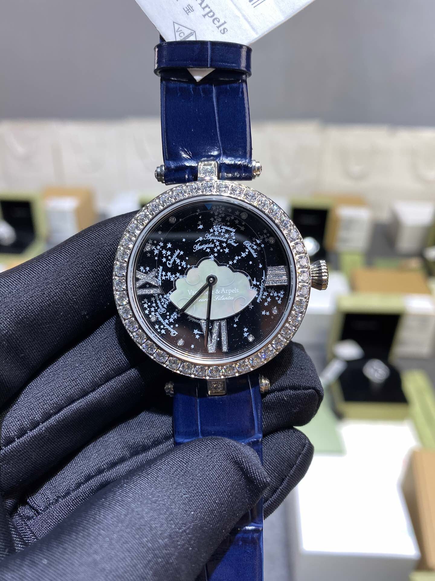 Van cleef  Arpels Lady Arpels Heures Filantes 38mm